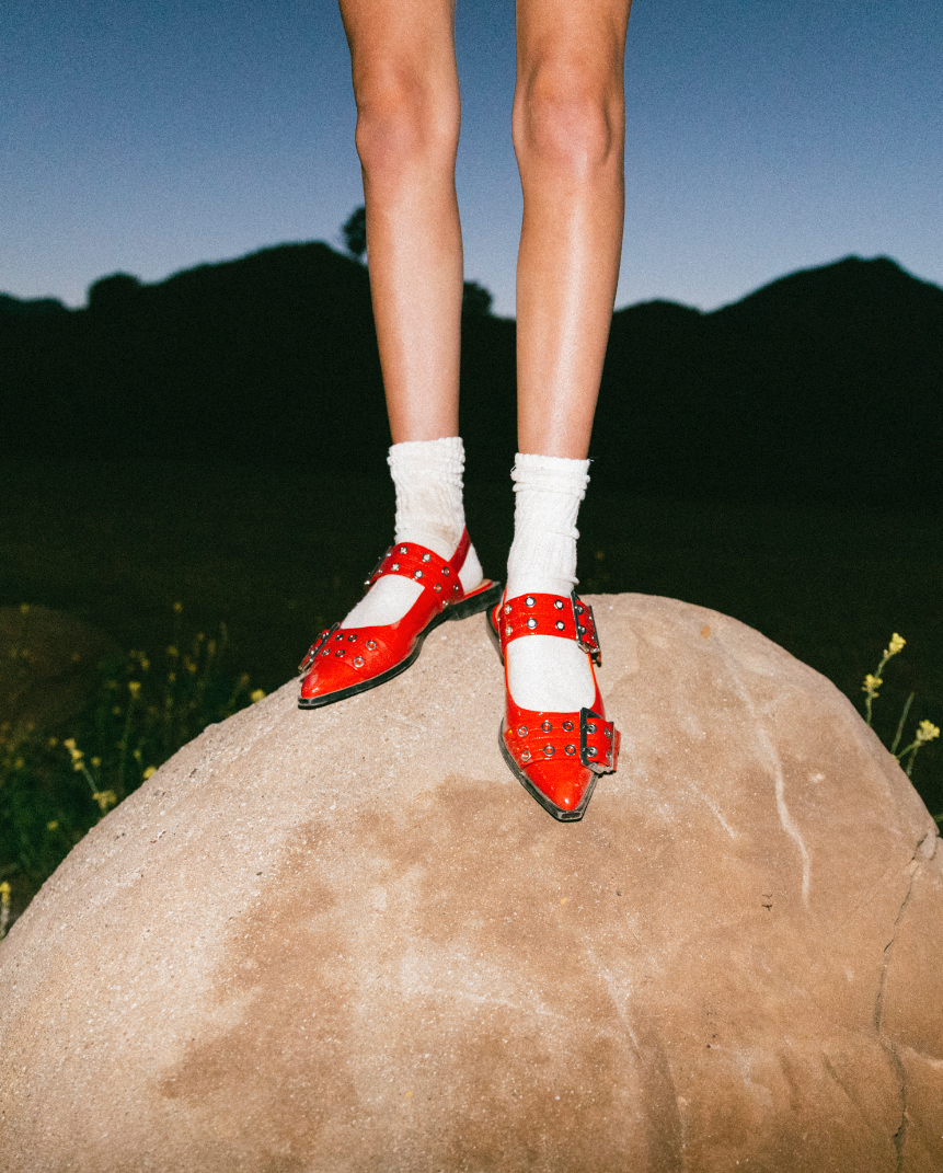 Red on Rock